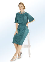 Kleid mit Flügelärmel 