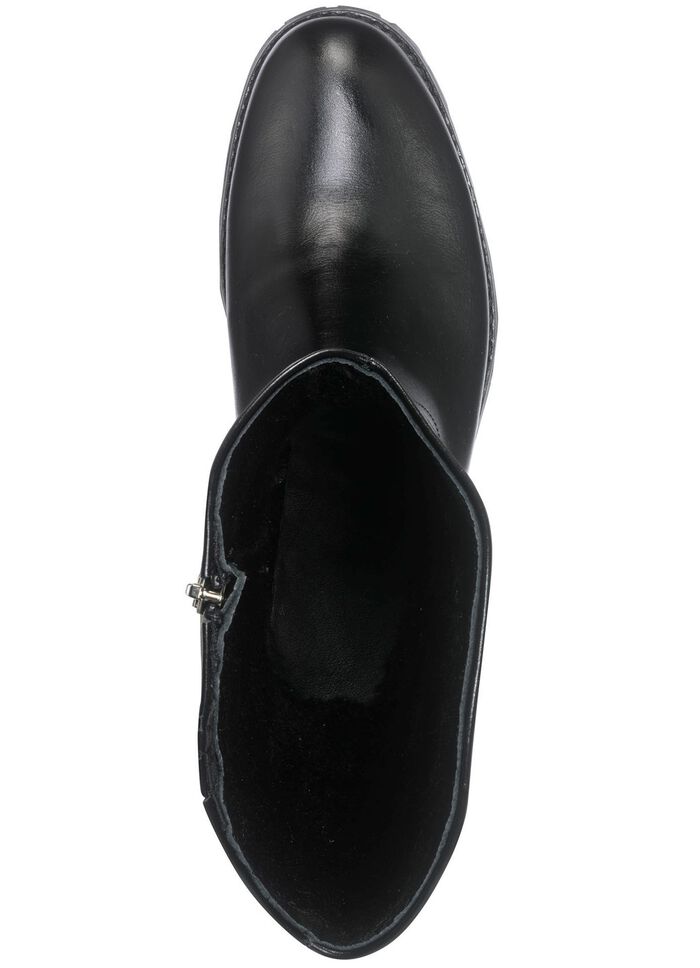 Andrea Conti Stiefel aus bestem Nappaleder SCHWARZ