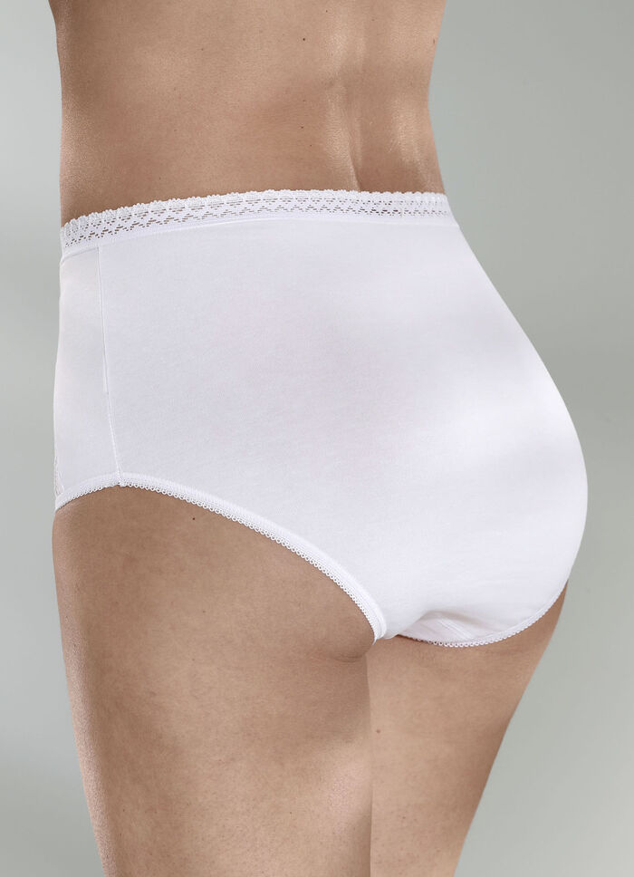 Viererpack Laurina Slips mit Spitze