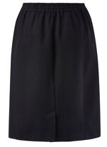 Rock in schmaler Schnittführung SCHWARZ