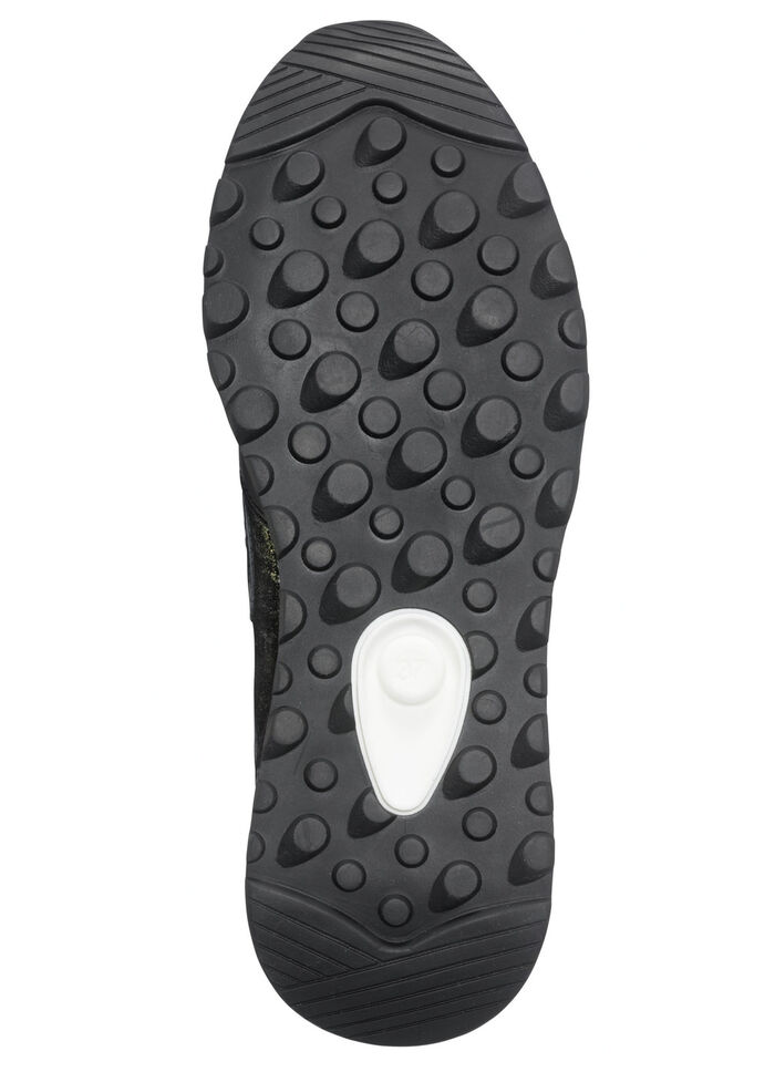 Sneaker im modischem Design SCHWARZ