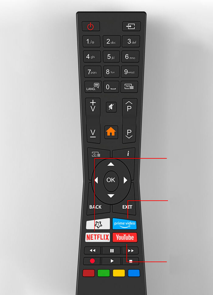 JVC LED-Fernseher mit 4K-Ultra-HD-Auflösung 