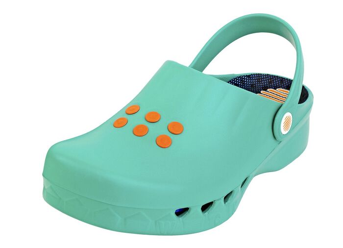 Clogs &laquo;Wock Nube&raquo; in verschiedenen Farben GR&Uuml;N