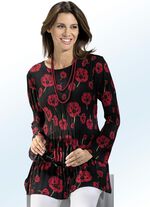 Figur umspielende Tunika in Plissee 