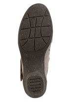 ELENA EDEN, bequeme Damen-Pumps, Weite H, mit herausnehmbarem Fussbett TAUPE