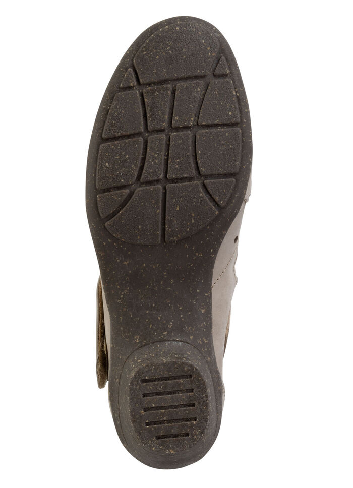 ELENA EDEN, bequeme Damen-Pumps, Weite H, mit herausnehmbarem Fussbett TAUPE