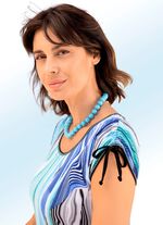 Shirt mit Flatlock-Naht am Rundhalsausschnitt 