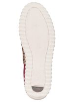 Peter Kaiser, trendige Damen-Sneaker, mit herausnehmbarem Fussbett BORDEAUX-BRAUN