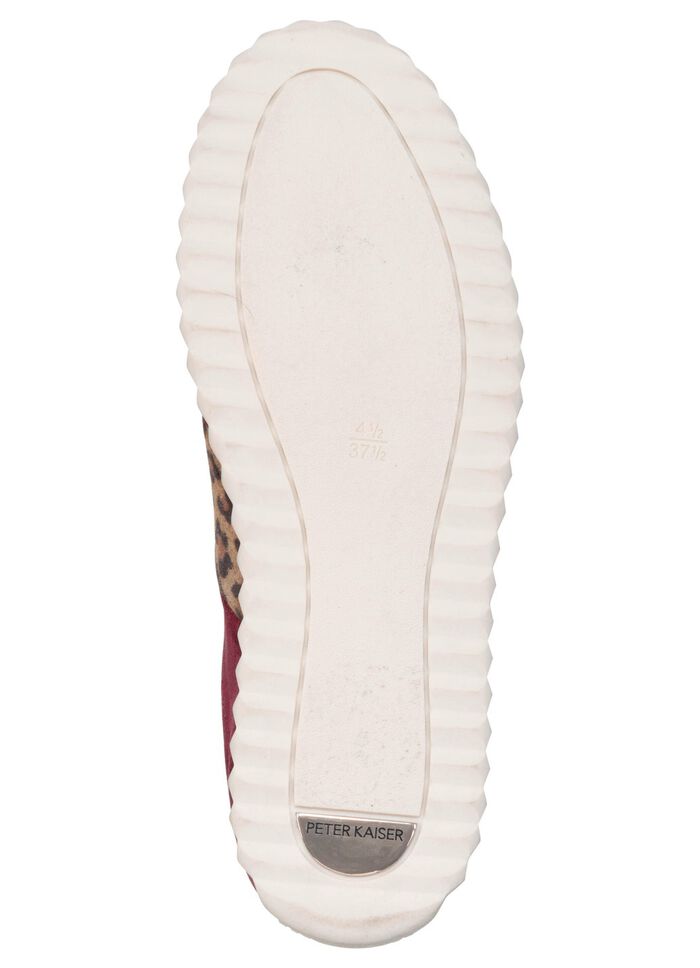 Peter Kaiser, trendige Damen-Sneaker, mit herausnehmbarem Fussbett BORDEAUX-BRAUN