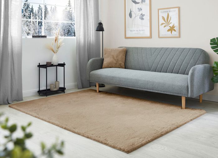 Br&uuml;cken und Teppiche f&uuml;r ein Gef&uuml;hl wie auf Wolken TAUPE