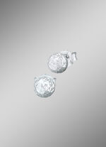 Ohrstecker mit facettierten Kugeln 