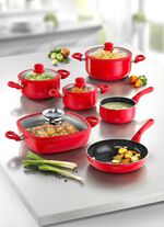 XXL-Topf-Set, 10-teilig, mit Antihaft-Keramikbeschichtung 