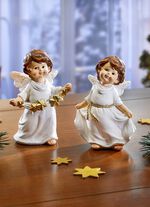 Engel mit goldenem G&uuml;rtelband, 2er-Set 