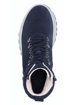 Stiefelette im angesagten Look DUNKELBLAU