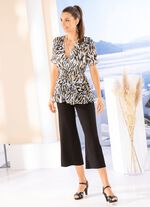 Bezaubernde Bluse in Wickeloptik 