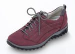Waldläufer Schnürschuh aus hochwertigem Leder BORDEAUX