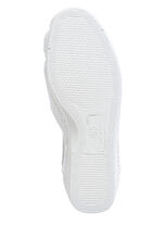 Slipper mit luftigen Durchbrüchen WEISS