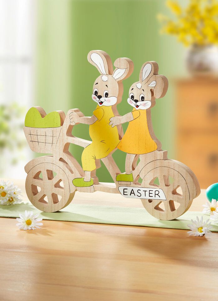 Osterhasen auf Tandem 