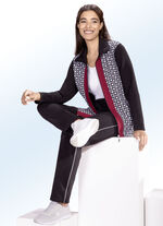 Freizeitanzug mit geraden Beinabschlüssen 