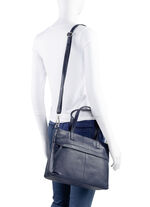 Laurina, Tasche, Damen, ein abnehmbarer, verstellbarer Umhängeriemen MARINE