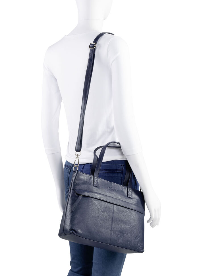 Laurina, Tasche, Damen, ein abnehmbarer, verstellbarer Umhängeriemen MARINE