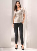 2-in-1 Shirt mit Kontrastblende 