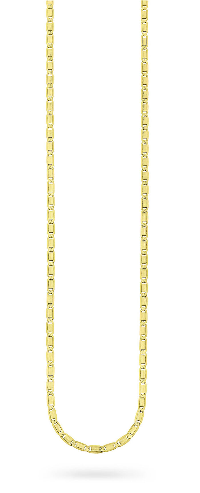 Plättchenkette, diamantiert 