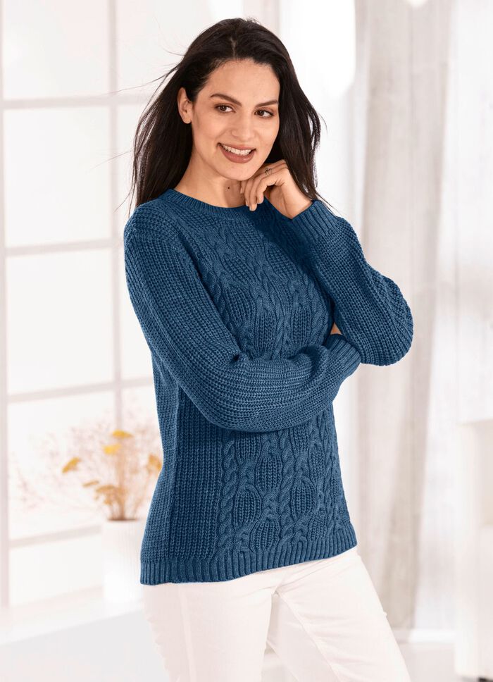 Pullover in Strickmix 