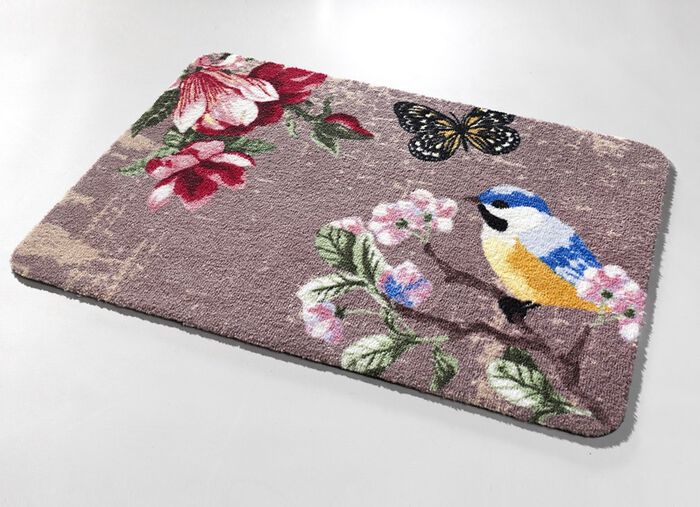 Fussmatte Blaumeise in verschiedenen Gr&ouml;ssen 