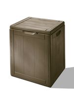 Spritzwasserbest&auml;ndige Aufbewahrungsboxen in Holzoptik 