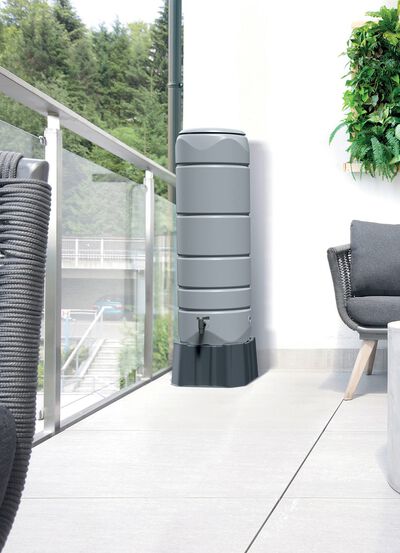 Regentonne aus Kunststoff 