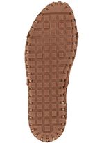 Gemini, sommerliche Damen-Slipper, Weite G, mit herausnehmbarem Fussbett COGNAC
