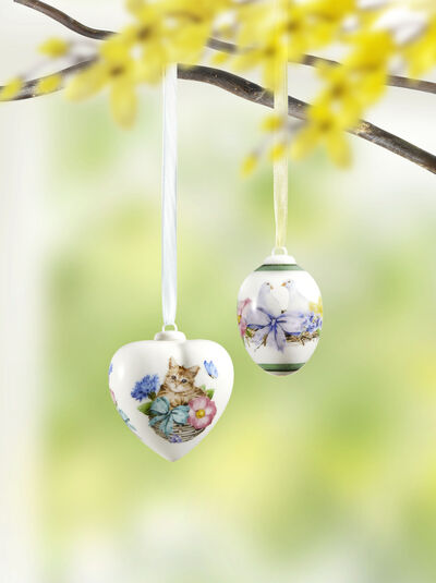 Hutschenreuther Jahresh&auml;nger 2024 aus hochwertigem Porzellan 