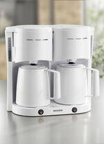 Severin Thermo-Duo-Kaffeemaschine WEISS