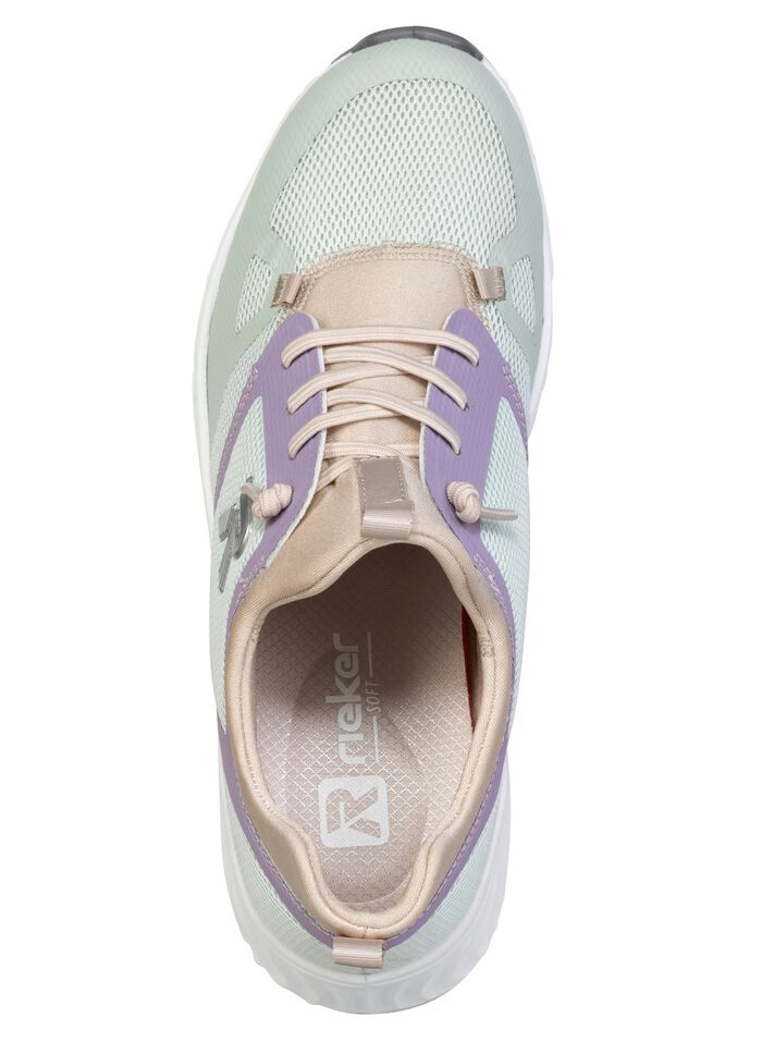 Rieker, sportliche Damen-Sneaker, mit herausnehmbarem Fussbett 