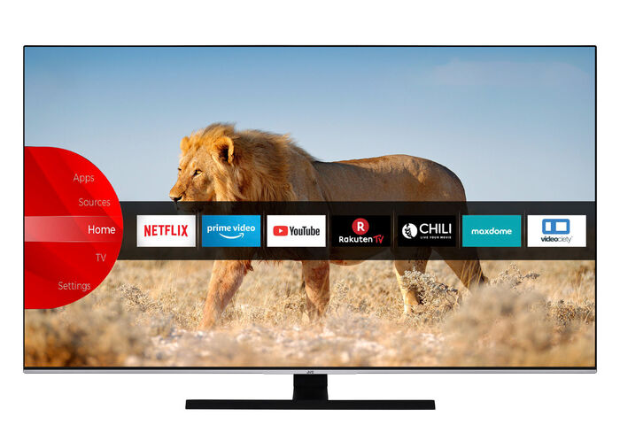 JVC LED-Fernseher mit 4K-Ultra-HD-Auflösung 