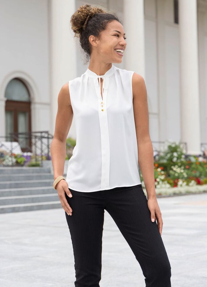 Unifarbene Tunika ECRU