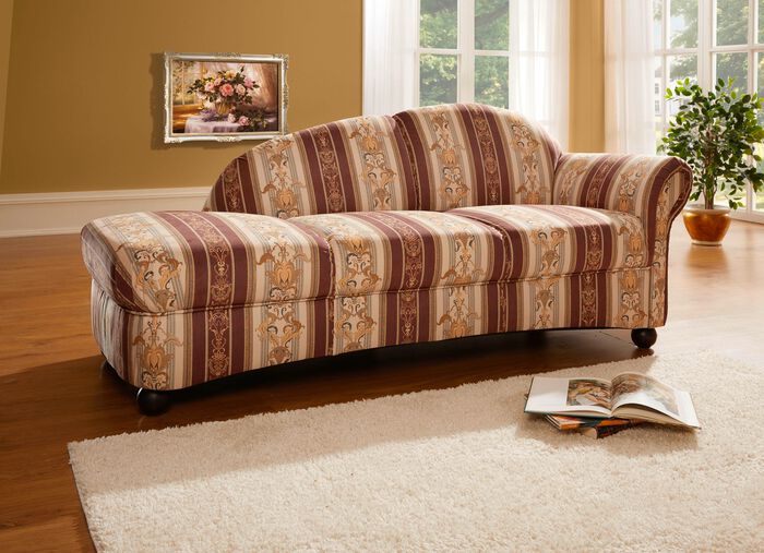 Polsterm&ouml;bel mit Nosag-Wellenunterfederung BRAUN