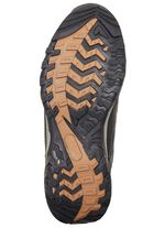 Atmungsaktive Herren-Schn&uuml;rschuhe, mit herausnehmbarem Fussbett GRAU-SCHWARZ-COGNAC