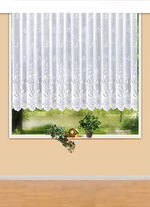 Bezaubernder Blumenfenster-Vorhang mit Automatikfaltenband