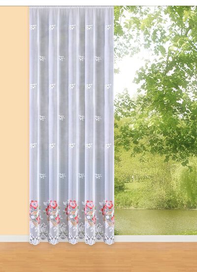 Langvorhang mit Universalschienenband 