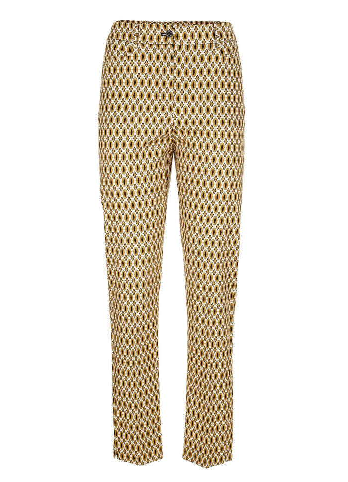 Hose mit farbbrillantem Druck 