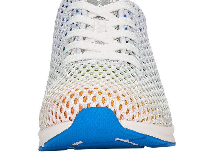 Rieker Sneaker mit Regenbogen-Farbverlauf WEISS-BUNT