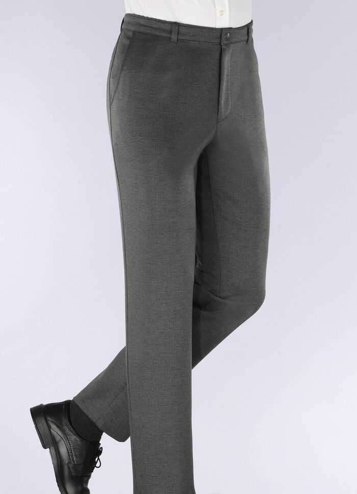 &laquo;Klaus Modelle&raquo;-Hose in 3 Farben ANTHRAZIT MELIERT