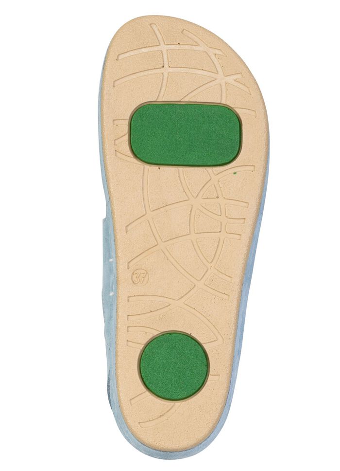 Mubb, bequeme Damen-Sandalen, Weite H, mit herausnehmbarem Fussbett 