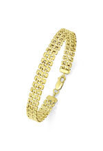 Halskette oder Armband im Backstein-Design 
