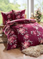 Bettwäsche-Garnitur in Mikrofaser-Fleece 