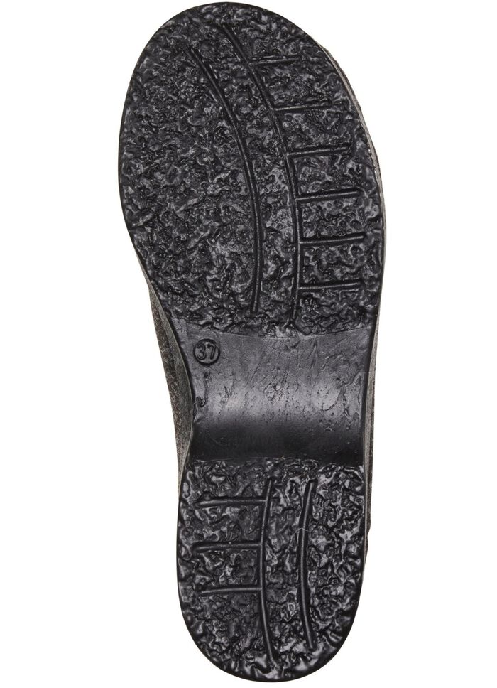 Warme Damen-Hausschuhe, Weite H, mit Reissverschluss 