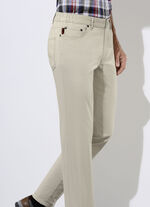 «Francesco Botti»-Hose in 4 Farben BEIGE