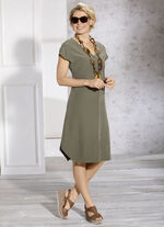 Kleid in Schlupfform 